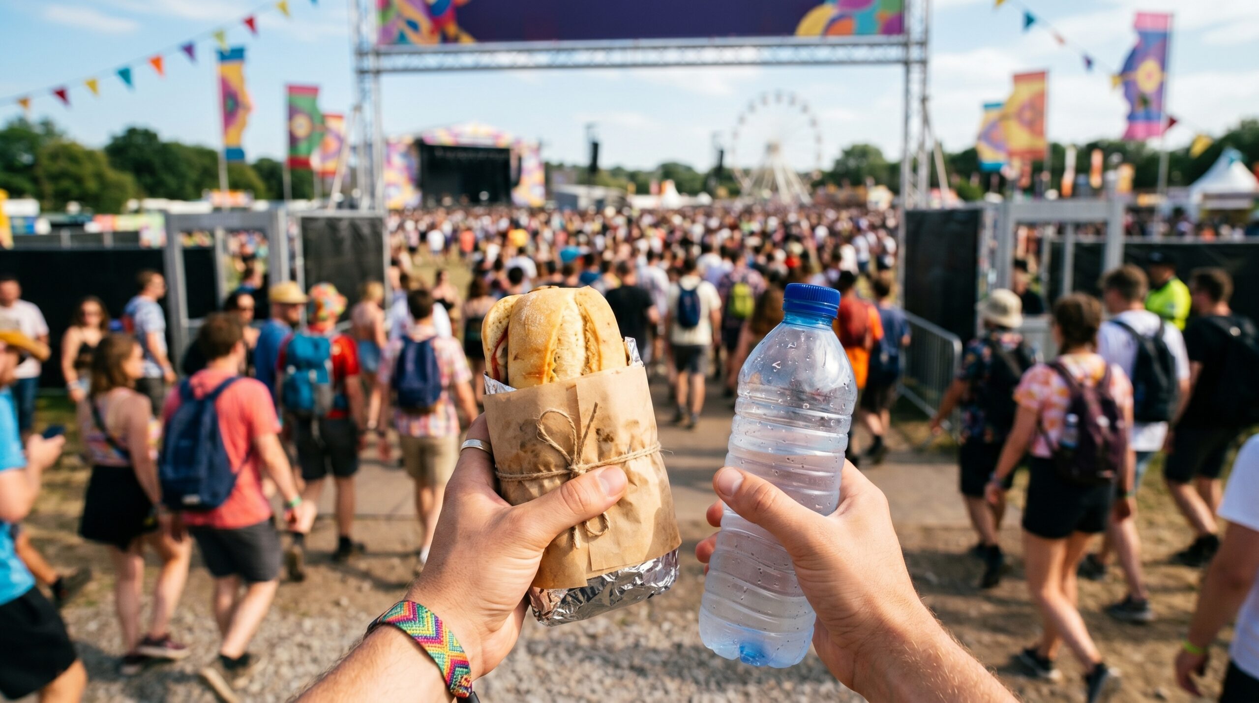 ¿Es legal que te prohíban meter comida en un festival?
