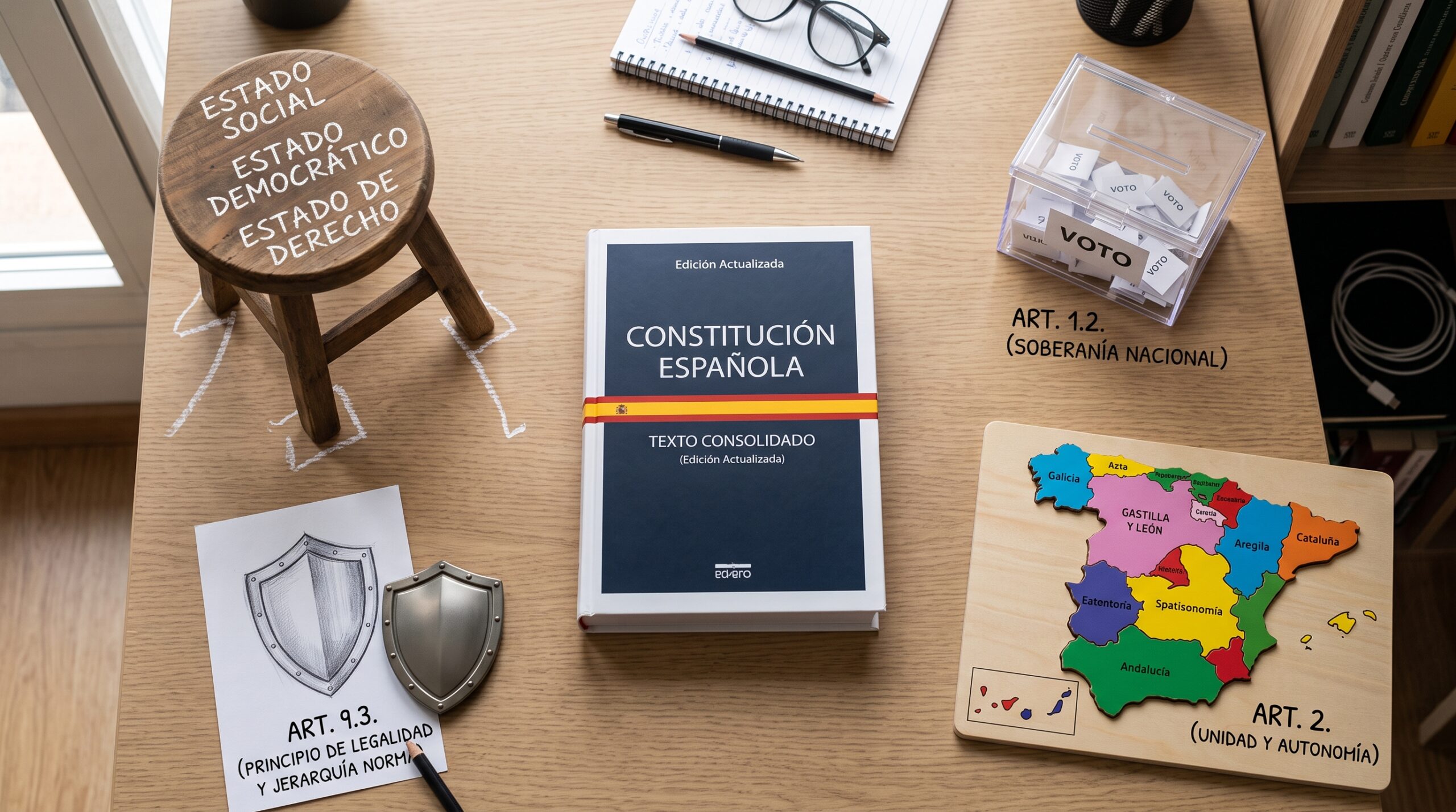 El Título Preliminar de la Constitución en Idioma Mortal